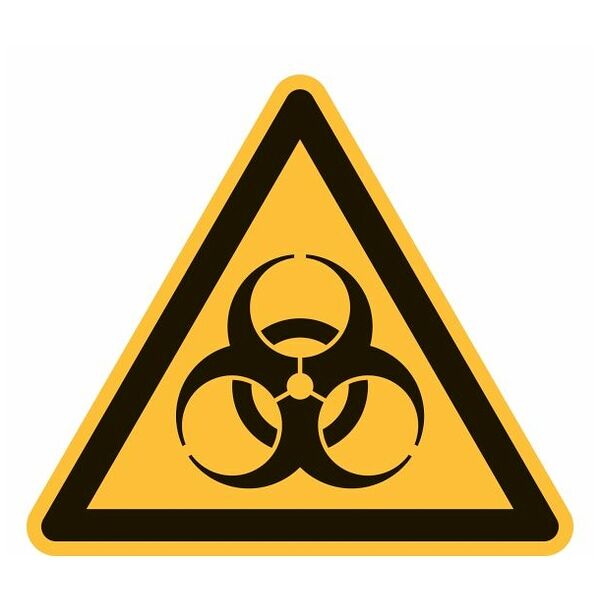 Znaki ostrzegawcze Ostrzeżenie przed zagrożeniem biologicznym 03050