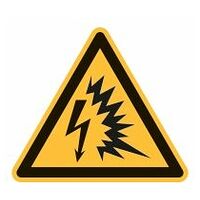 Warning sign Warning of arc flash