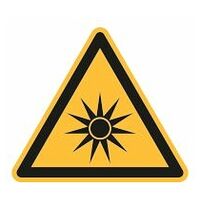 Warning sign Warning of optical radiation