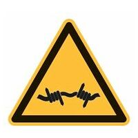 Simbolo di avvertimento Pericolo filo spinato