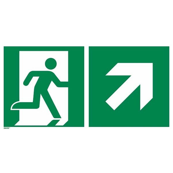 Rescue signs, new standard First aiders 14400