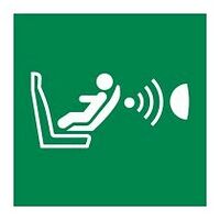 Rescue sign Child seat presence and orientation detection system