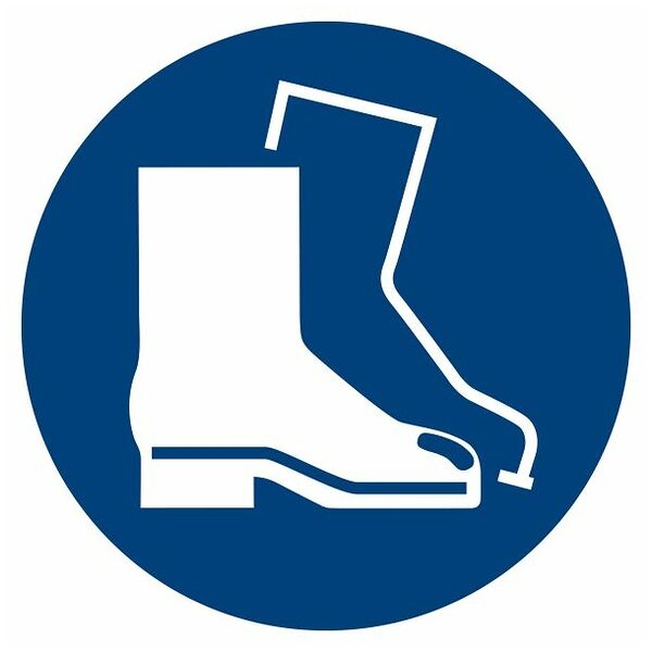 Mandatory sign Wear protective footwear 04100