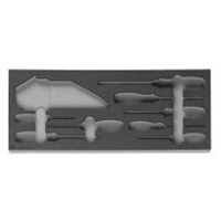 Rigid foam inlay for tool sets  952919