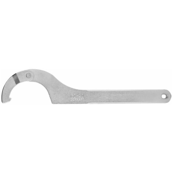 Simply buy Adjustable C-hook (pin) spanner with square pin