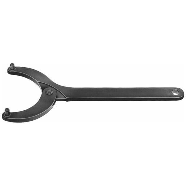 Simply buy Hinged pin wrench straight