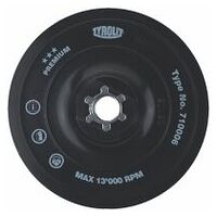 TYROLIT támasztókorong ,tépőzáras rendszer TFC 150 mm 23 lyukakkal MED-HARD