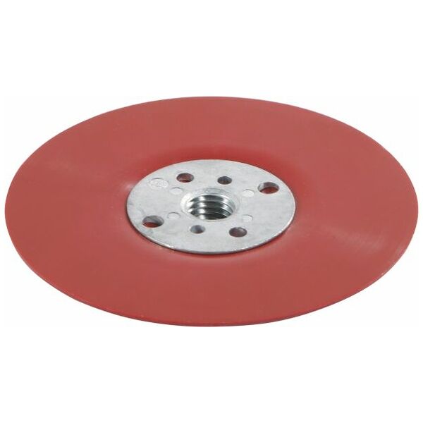 Fibre disc backing pad flexible/smooth