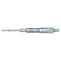 Micrometro per interni a fessura trasversale, mandrino antirotazione, 0-25 mm, flangia 6,35 mm