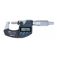 Micrometro digitale per esterni IP65, 25-50 mm, senza uscita dati, tamburo a cricchetto