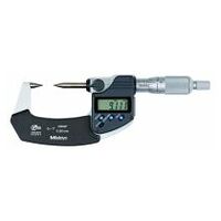 Micromètre digital à pointe IP65, 0-1 ″, Digimatic, pointe 30 °