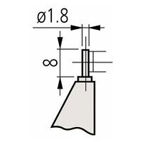 Micromètre à tube modèle A, 0-25 mm, modèle A