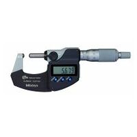 Micrometro digitale tubolare, incudine / mandrino sferico, 0-25 mm, Digimatic, IP65