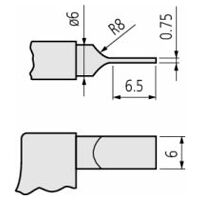 Micrómetro de hoja digital ABSOLUTE, QuickMike, 25-55 mm