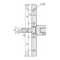 Medidor de profundidad ABS digital, pulgadas / métrico, pulgadas / métrico, 0-24 ″ / 0-600 mm