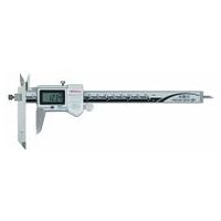Şubler digital ABS cu fălci de măsurare inegale, inch/metric, 0-6″, IP67, rolă de acționare