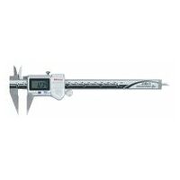 Digital ABS fin måler (fin), tommer/metrisk, 0-6 tommer, IP67, drivrulle