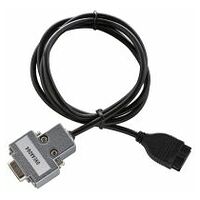 RS-232C Cable, DP-1VR/VA to PC 1m, 9 Pin Connector