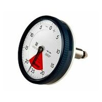 Reloj comparador con eje trasero, AGD / ANSI, 0.04 ″, 0.0005 ″, a prueba de polvo, a prueba de golpes