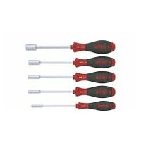 Schraubendreher Set SoftFinish® Sechskant-Steckschlüssel 5-tlg.