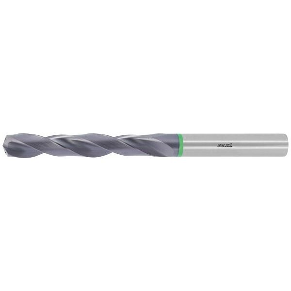 HOLEX Pro Steel solid carbide drill, plain shank DIN 6535 HA, TiAlN, ⌀ D<sub>C</sub> h7 (mm or inch): 3/16