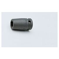 IMPACT SOCKET WITH MAGNET 1/4″SQ.DR. 8MM