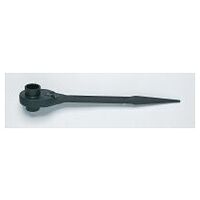 SPUD HANDLE RATCHET L=380MM 21X26MM