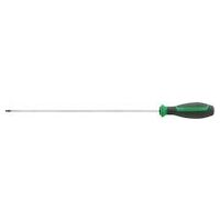 Tournevis boule DRALL + SW.3 mm, lame L.300 mm