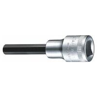 12,5 mm (1/2″) INHEX-stik størrelse 5 mm L.180 mm