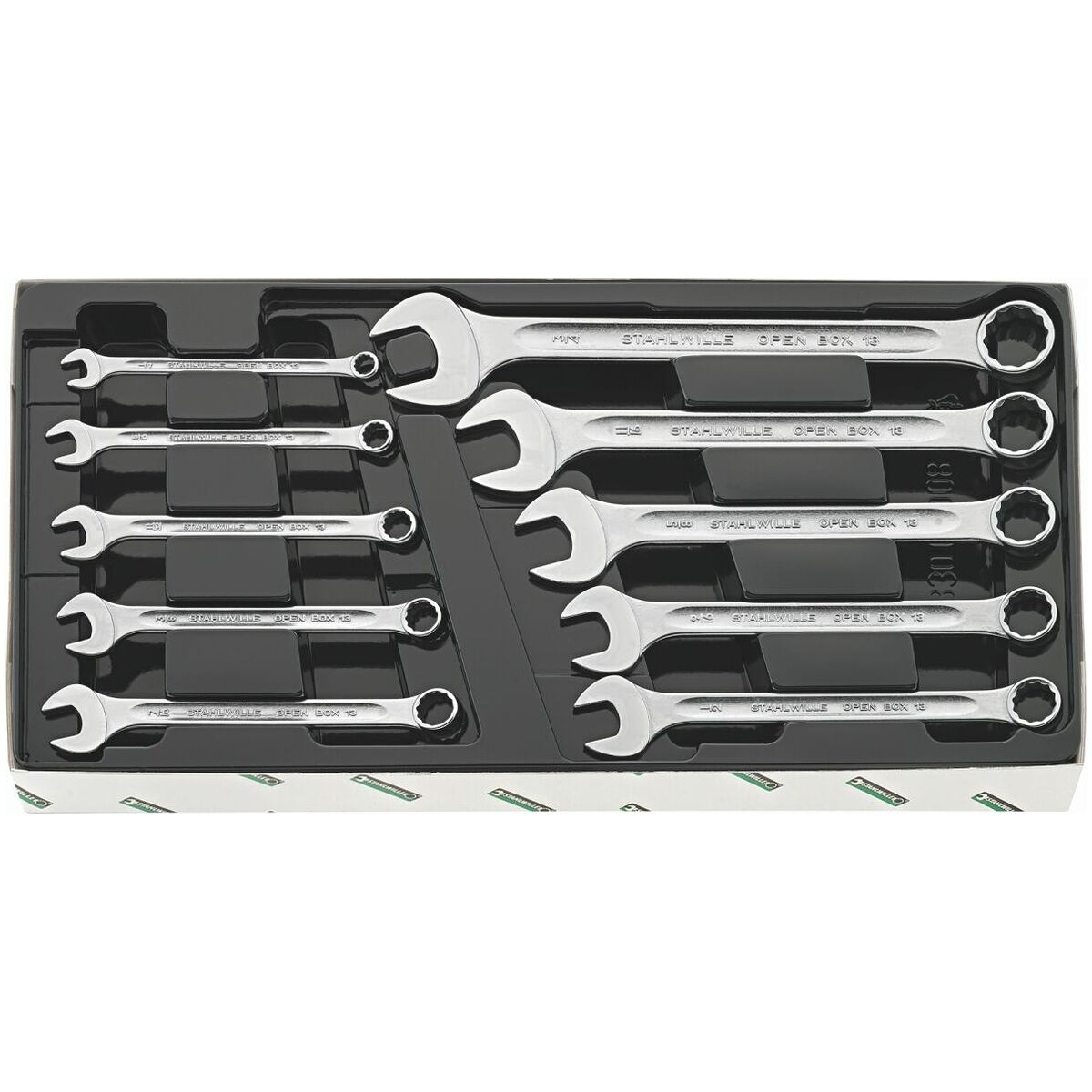 Stahlwille 96830164 Combination Wrench Set - 17 Pieces, Chrome Alloy &  Chrome-plated, TCS Inlays, Sizes 6mm to 24mm, Made in Germany: Amazon.com:  Tools & Home Improvement