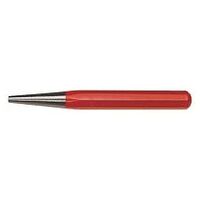 drift punch, red lacquered, polished, 2 mm