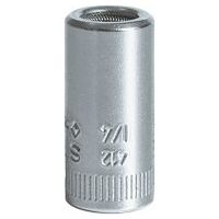 6,3 mm (1/4 ″) bithouder binnen zeskant binnen vierkant L.25 mm