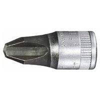 1/4″ Screwdriver socket PH3 L.28mm