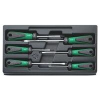 3K DRALL set of screwdrivers No.4891 6pcs