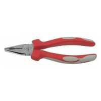 Combination pliers L.160mm Multi-component handles with softer layers
