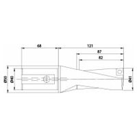 KUB-Q.2D.410.R.12-K40 KUB QUATRON-FORET À PLAQUETTES AMOVIBLES