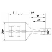 KUB-Q.2D.170.R.05-ABS50 PUNTA AD INSERTI - KUB QUATRON