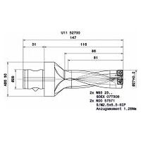 INTRODUCEȚI BURGHIUL KUB QUATRON KUB-Q.3D.270.R.07-ABS50