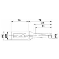 Wendeplattenbohrer KUB Quatron KUB-Q.3D.180.R.06-K25