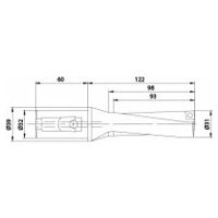 Wendeplattenbohrer KUB Quatron KUB-Q.3D.310.R.09-K32