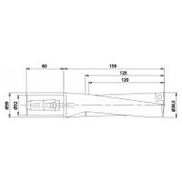 KUB-Q.3D.395.R.12-K32 KUB QUATRON-FORET À PLAQUETTES AMOVIBLES