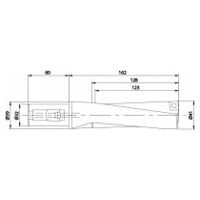 Mașină de găurit cu inserție KUB Quatron 32x60/41/123/R