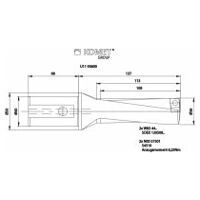 KUB-Q.3D.360.R.12-K40 KUB QUATRON-FORET À PLAQUETTES AMOVIBLES