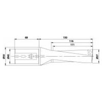 KUB-Q.3D.370.R.12-K40 KUB QUATRON-FORET À PLAQUETTES AMOVIBLES