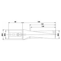 KUB-Q.3D.400.R.12-K40 KUB QUATRON-FORET À PLAQUETTES AMOVIBLES