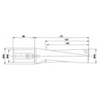 Wendeplattenbohrer KUB Quatron KUB-Q.3D.440.R.12-K40