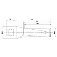 Wendeplattenbohrer KUB Quatron KUB-Q.3D.460.R.07-ABS63