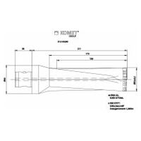 Wendeplattenbohrer KUB Quatron KUB-Q.3D.520.R.07-ABS63