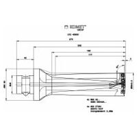 Wendeplattenbohrer KUB Quatron KUB-Q.3D.590.R.09-ABS80