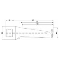 Wendeplattenbohrer KUB Quatron KUB-Q.3D.620.R.09-ABS80